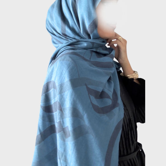 PREORDER Printed Calligraphy Modals Hijabs | Rima