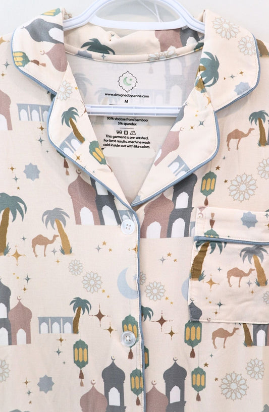 Mens Pyjama Set | Moon Light Worship