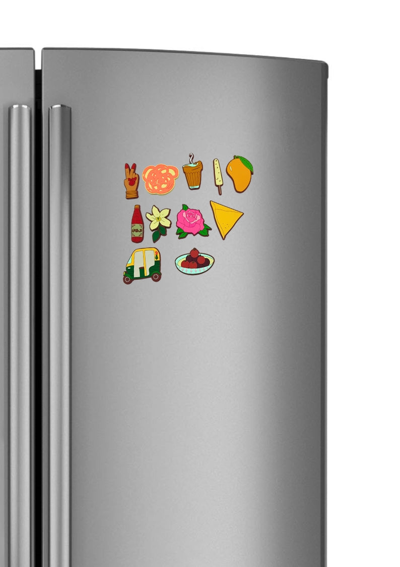 South Asian Pin Charms Set Of 11