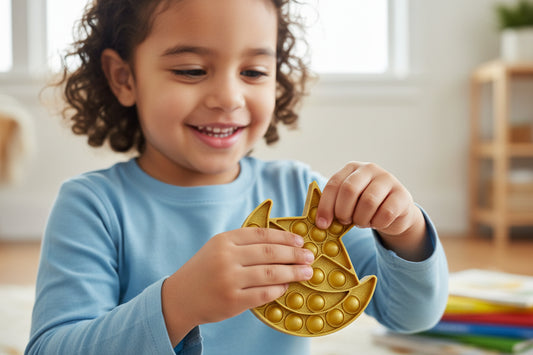 Atara Shop Moon & Star Pop-it Fidget Toy