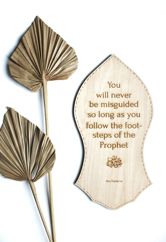 Footsteps of The Prophet sws Sandala Wall Decor