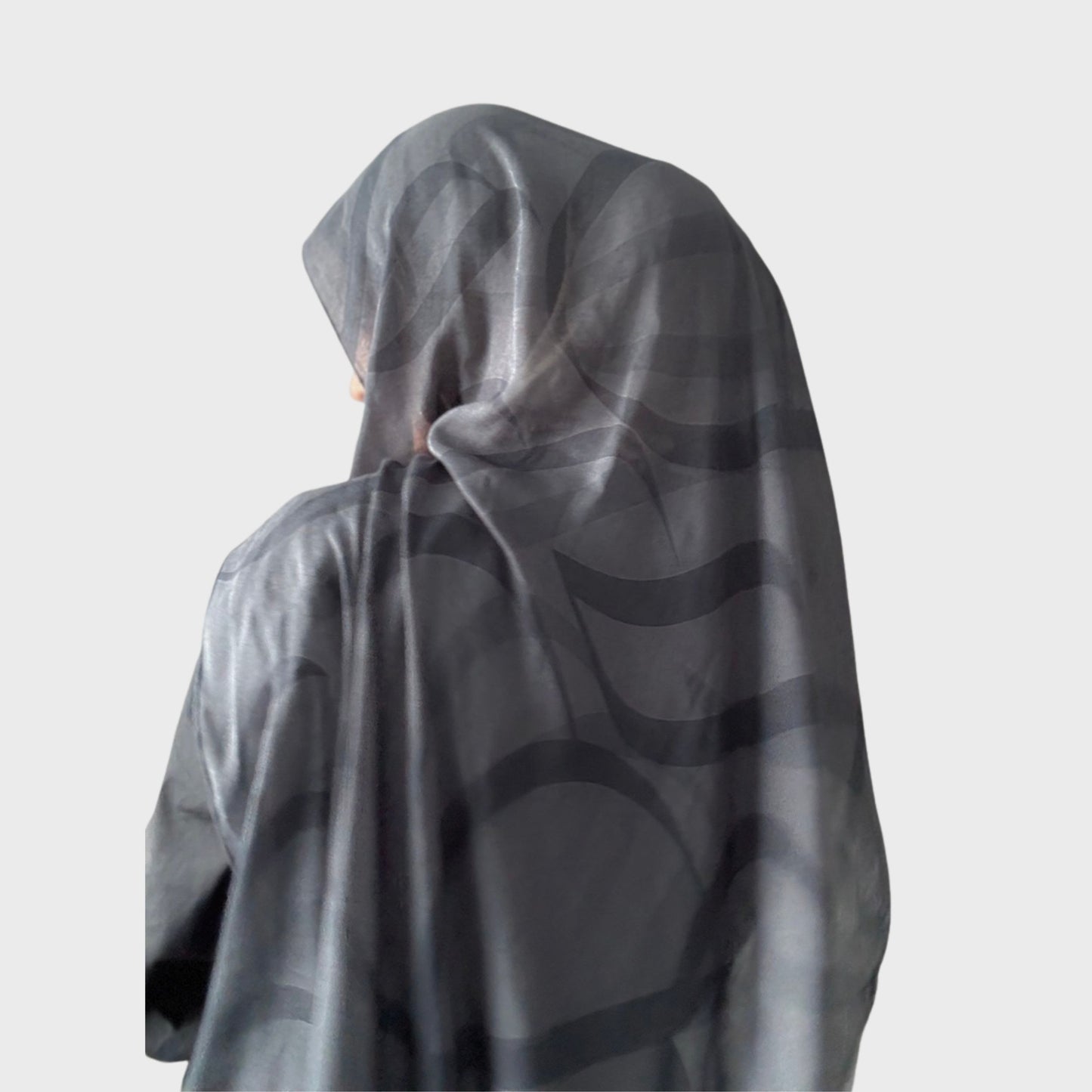 PREORDER Printed Calligraphy Modals Hijabs | Heather