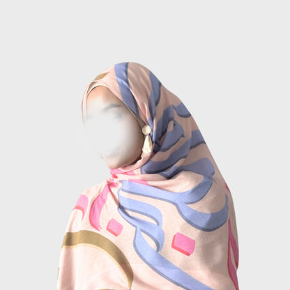 PREORDER Printed Calligraphy Modals Hijabs | Basimah