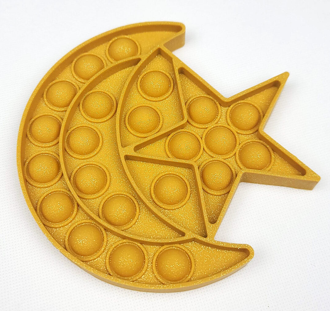 Atara Shop Moon & Star Pop-it Fidget Toy