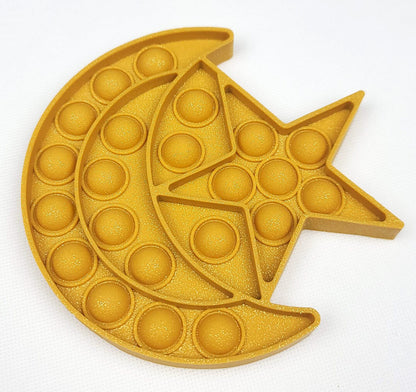 Atara Shop Moon & Star Pop-it Fidget Toy