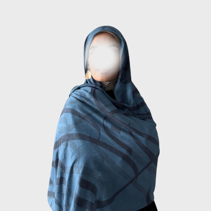 PREORDER Printed Calligraphy Modals Hijabs | Rima