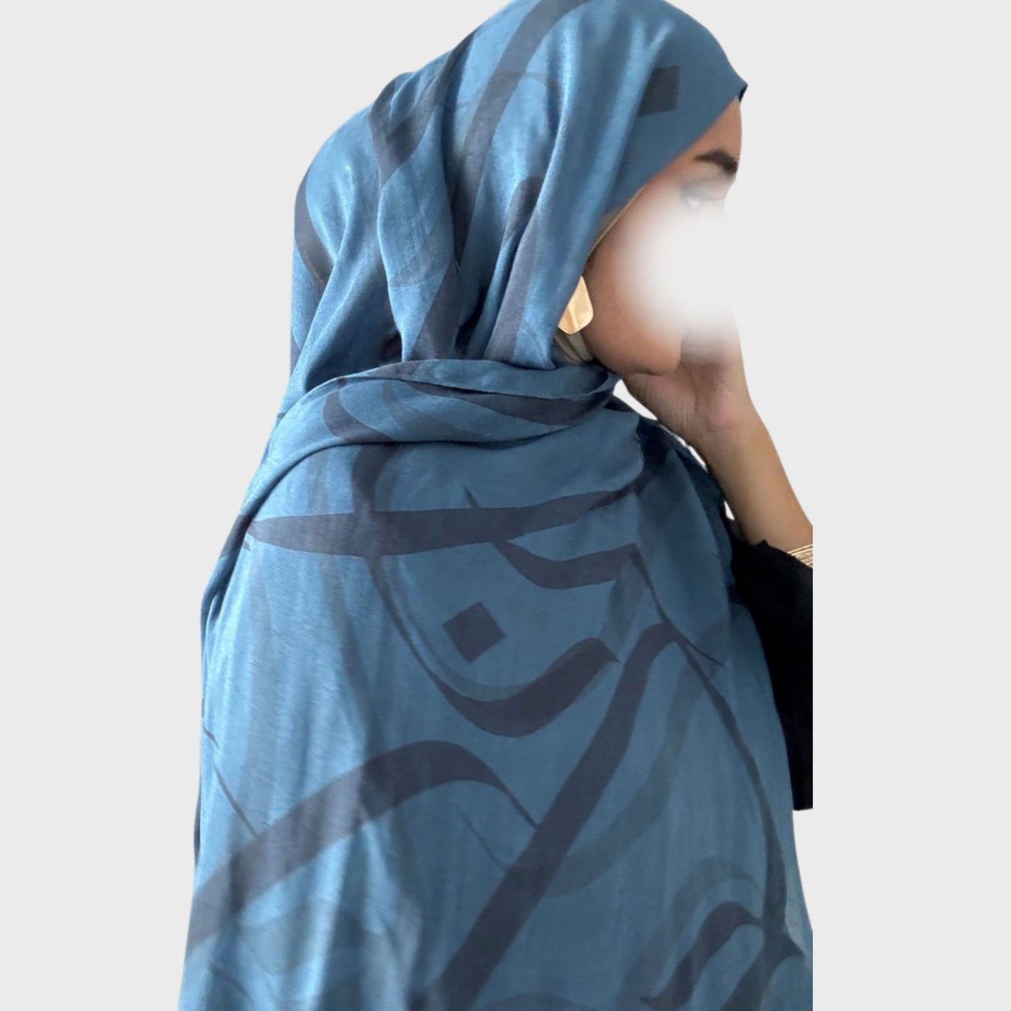 PREORDER Printed Calligraphy Modals Hijabs | Rima