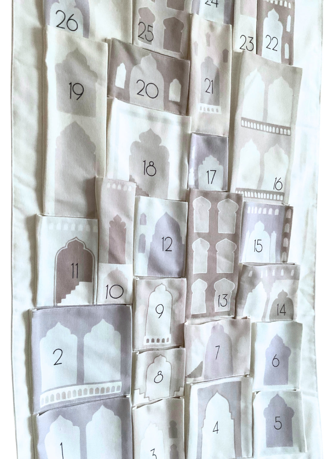 Beige Mosque 30 Day Pocket Ramadan Good Deed Calendar