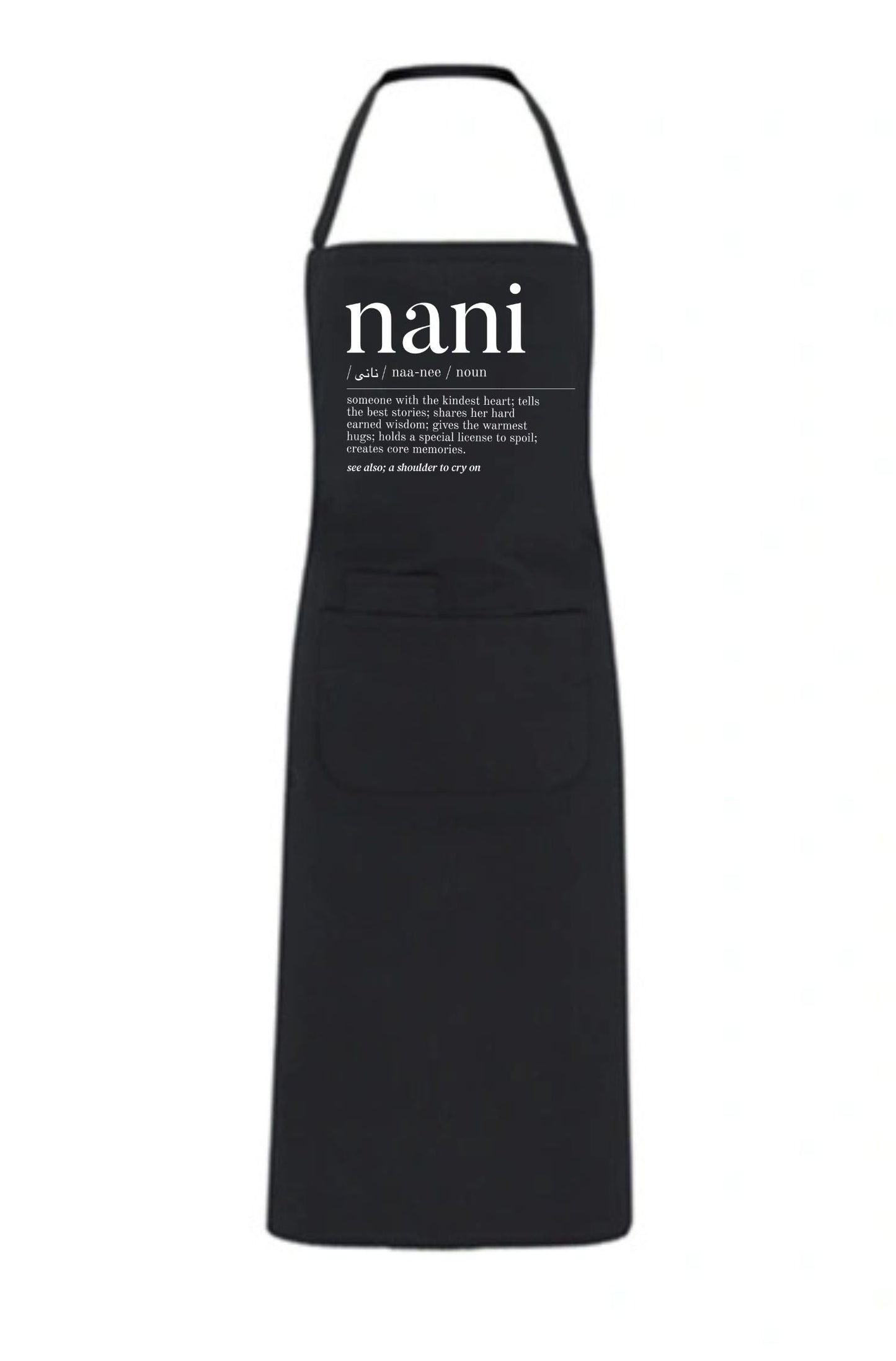 Dictionary Definition Apron Gift