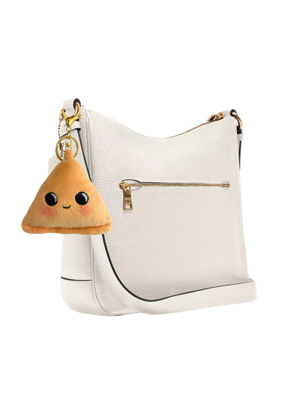 Cute Samosa Keychain + Zip Coin Purse