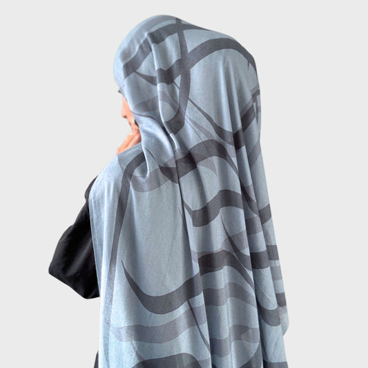 PREORDER Printed Calligraphy Modals Hijabs | Zakera