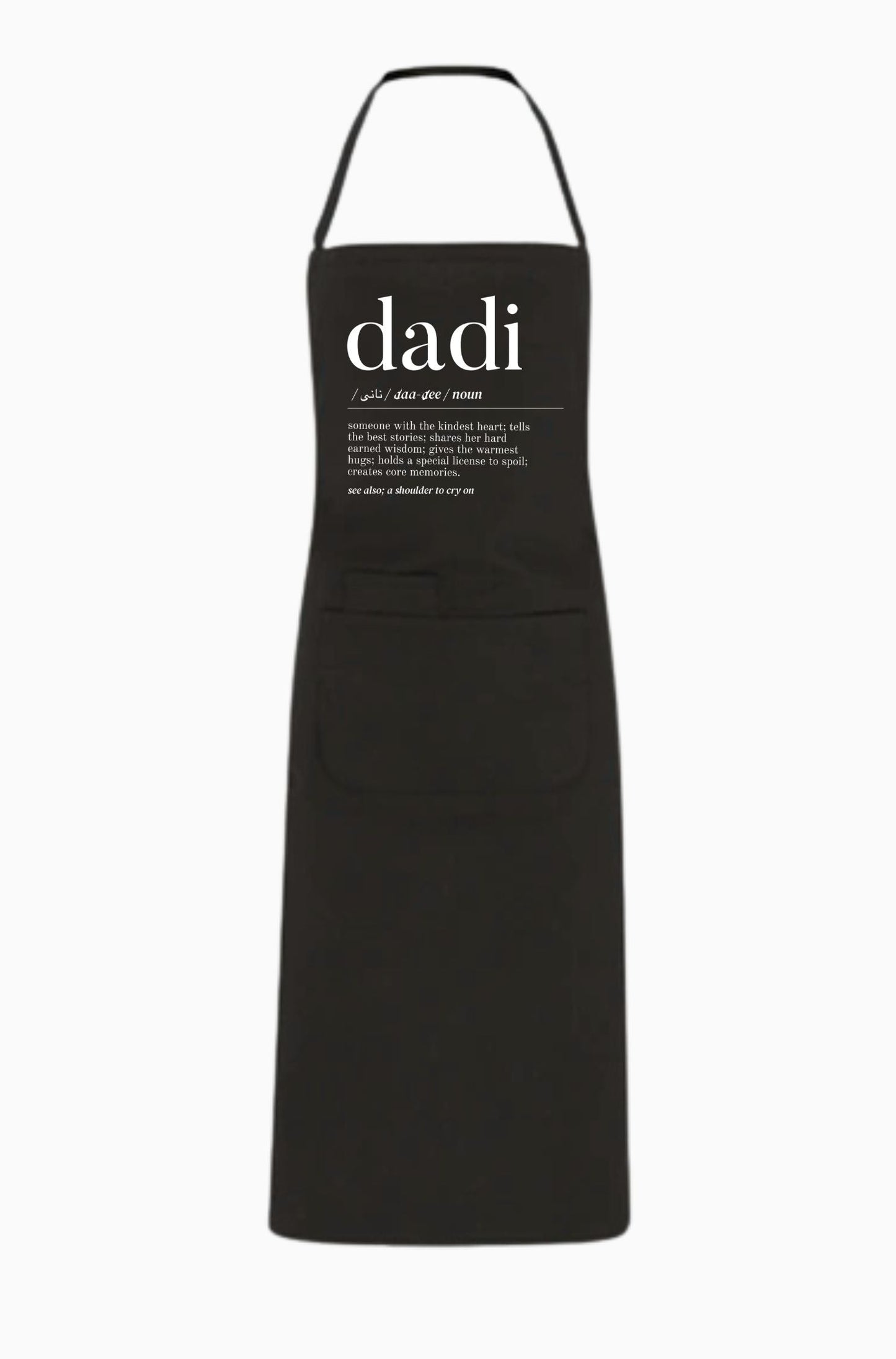 Dictionary Definition Apron Gift