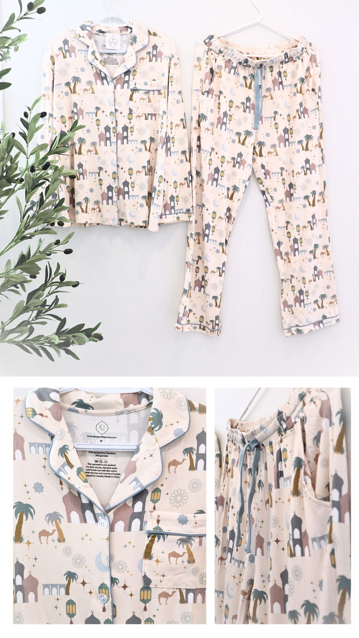 Women Pyjama Set | Moon Light Worship