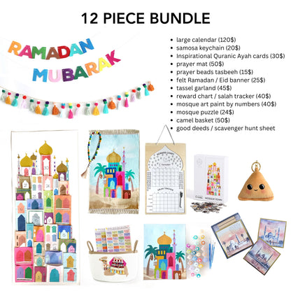 10 Piece Multicolour Festive Ramadan Bundle