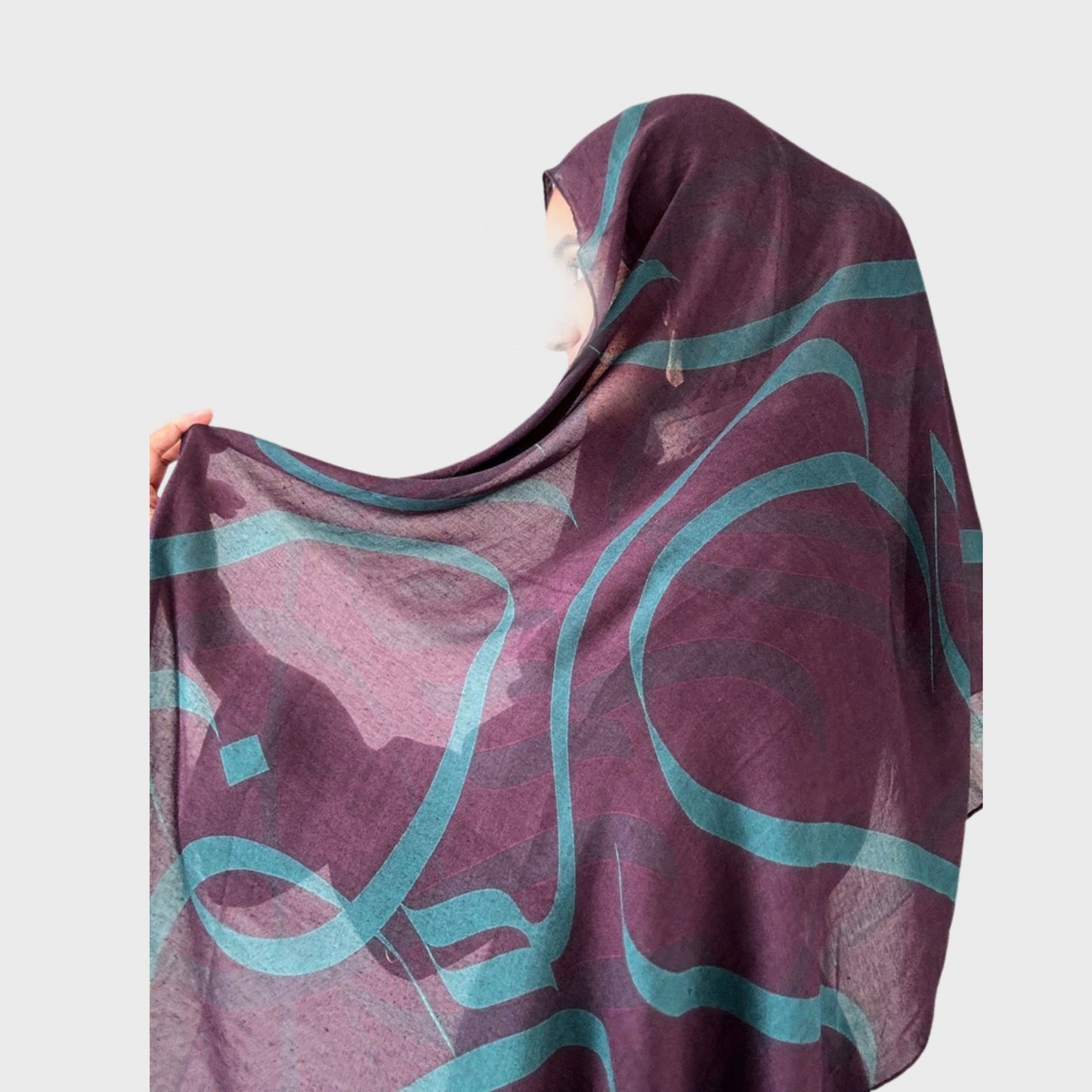 PREORDER Printed Calligraphy Modals Hijabs | Khadijah