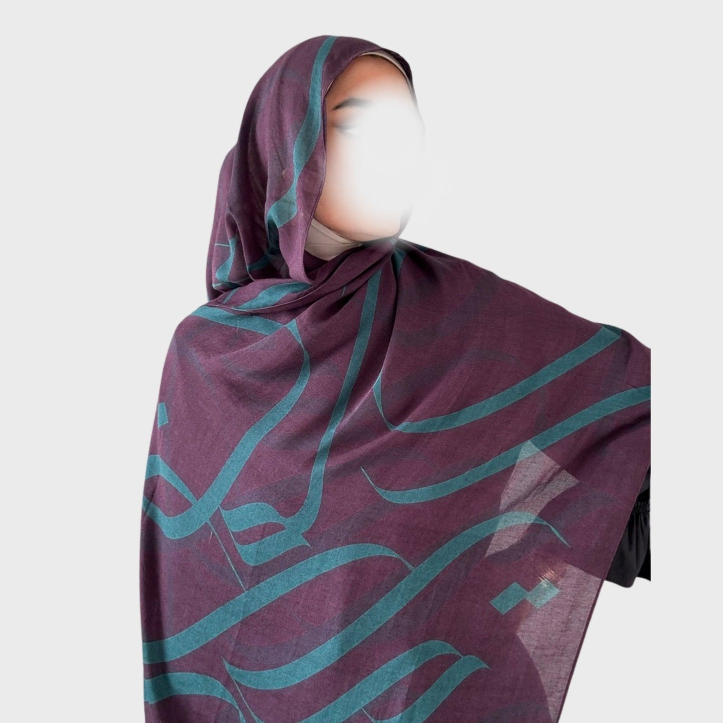 PREORDER Printed Calligraphy Modals Hijabs | Khadijah