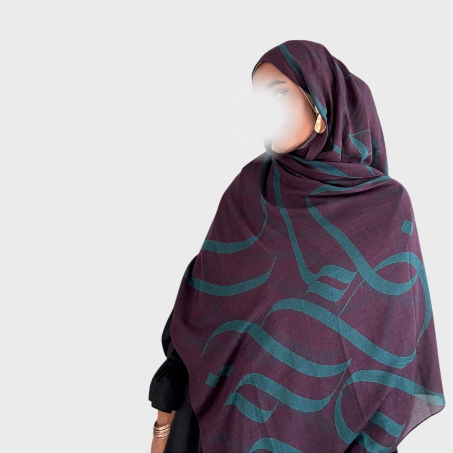 PREORDER Printed Calligraphy Modals Hijabs | Khadijah