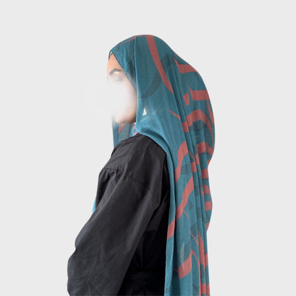 PREORDER Printed Calligraphy Modals Hijabs | Miraj