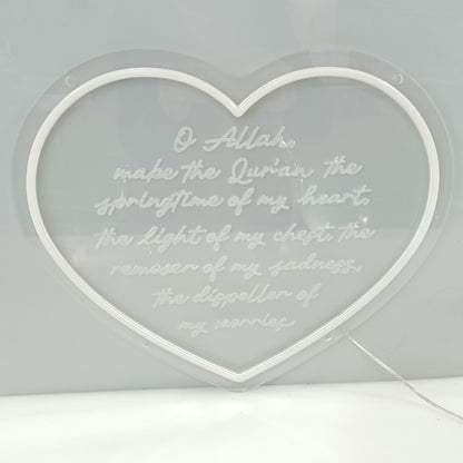 Eid Mubarak Festive Warm Neon Light