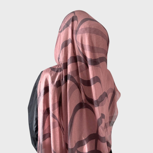 PREORDER Printed Calligraphy Modals Hijabs | Aleeza