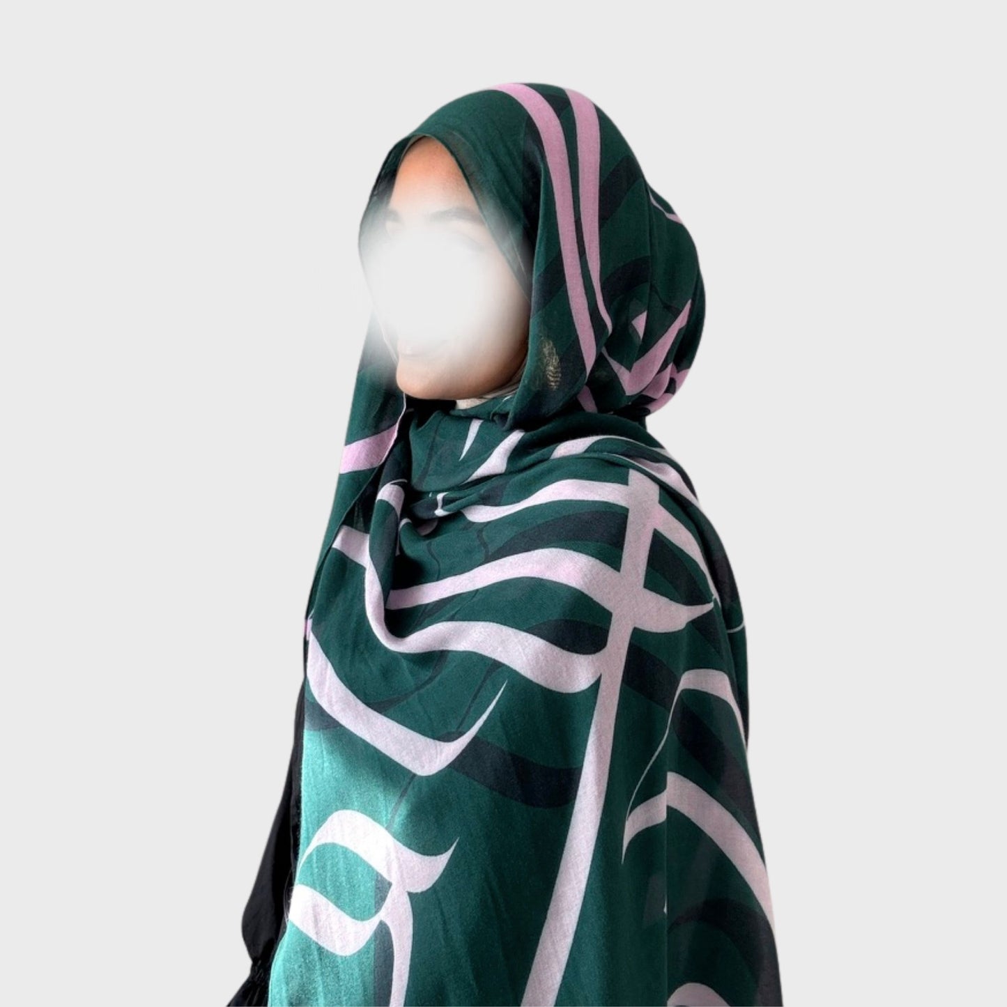 PREORDER Printed Calligraphy Modals Hijabs | Rashida