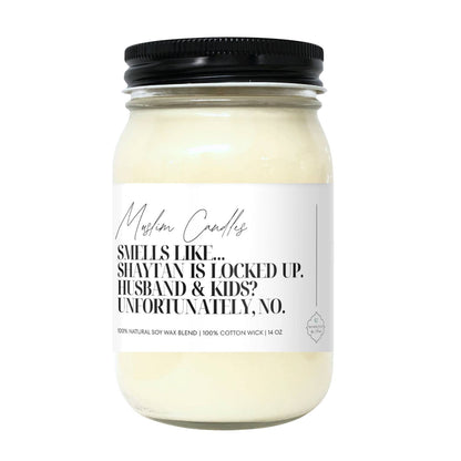 Humorous Muslim Candles | Soy Blend