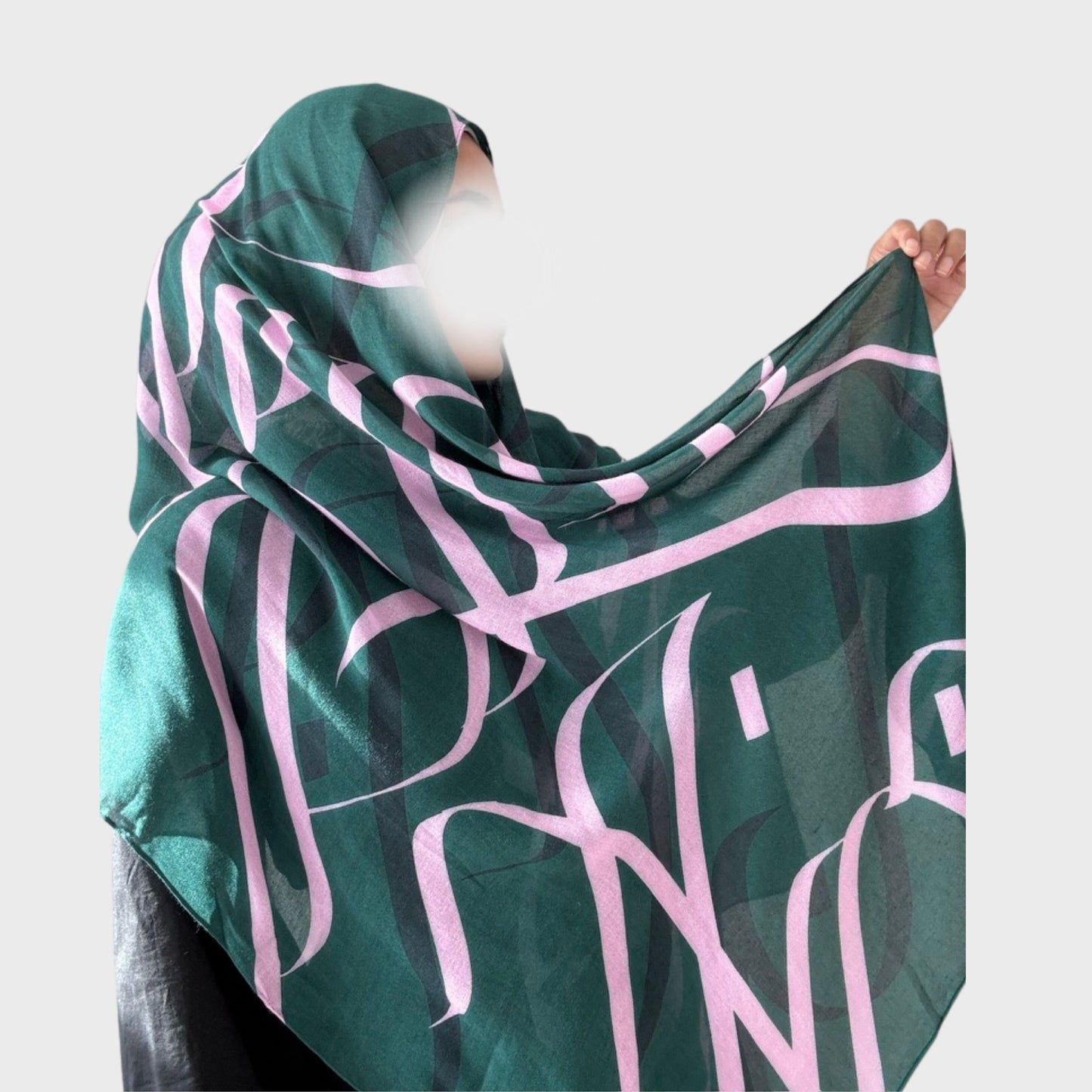 PREORDER Printed Calligraphy Modals Hijabs | Rashida