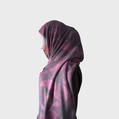 PREORDER Printed Brush-Stroke Calligraphy Modals Hijabs