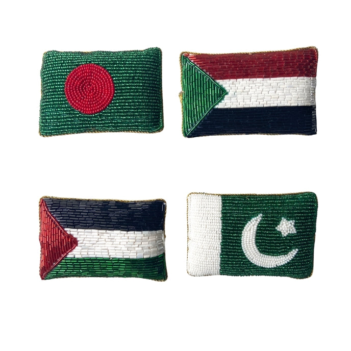 Country Flag Heirloom Ornament Garland Collection