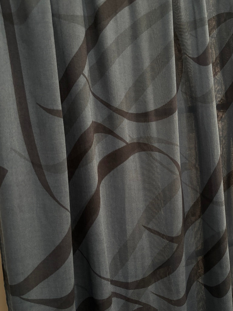 Printed Calligraphy Modals Hijabs | Heather