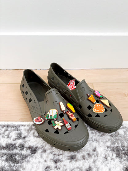 South Asian Croc Charms Set Of 11