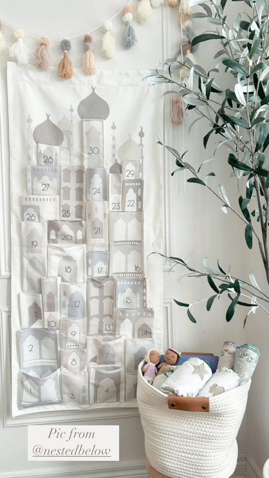 Beige Decorative Festive Tassel Garland