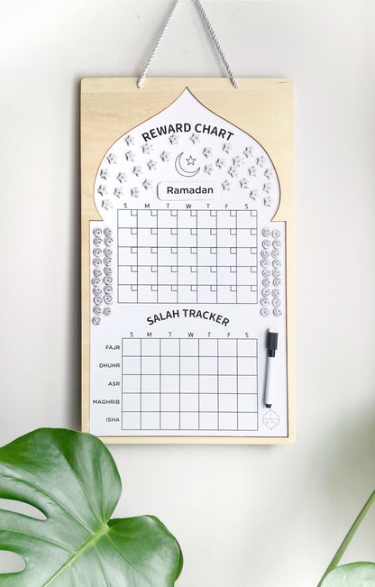 Magnetic Salat Tracker & Good Deed Reward Chart