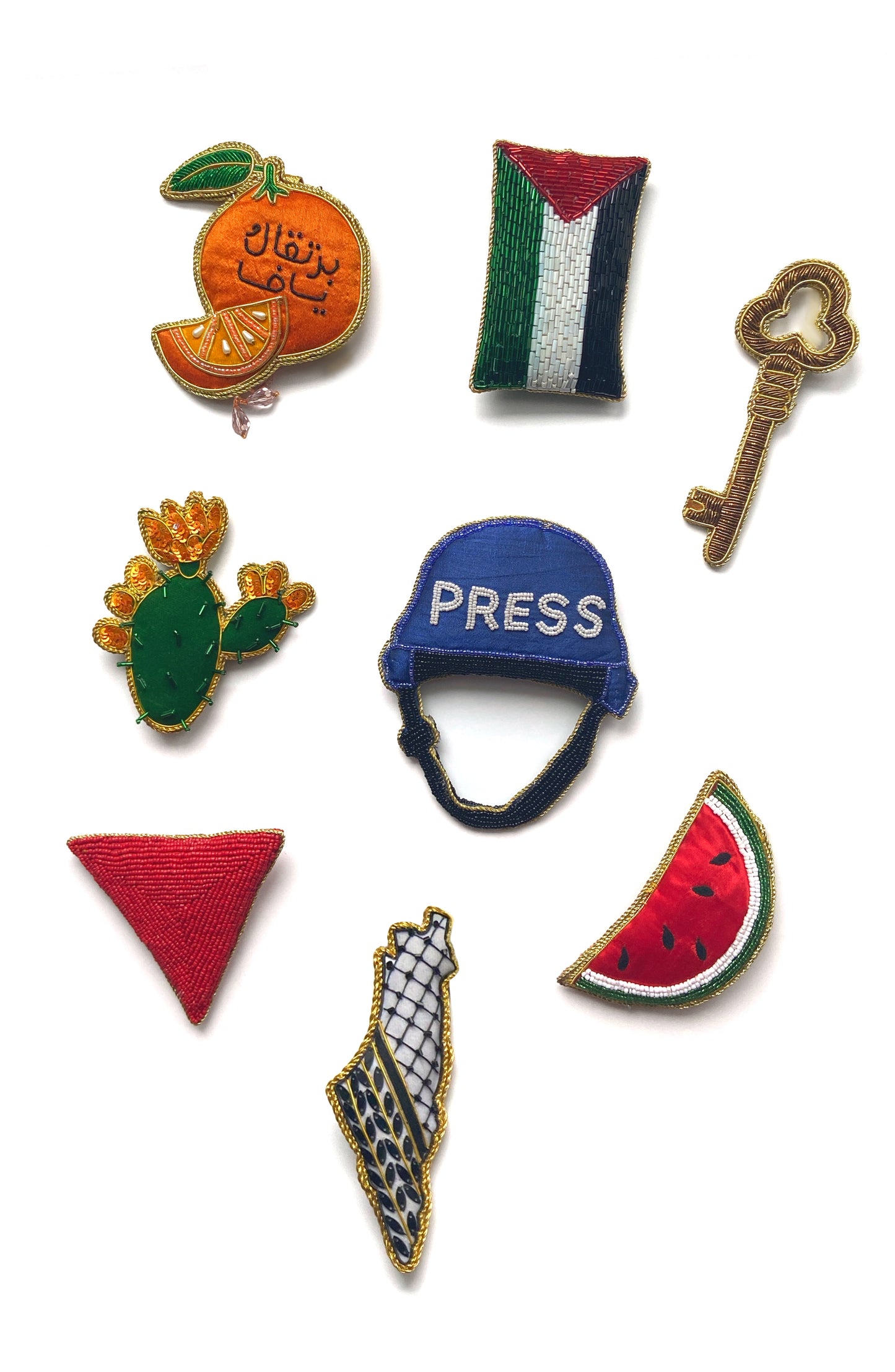 Palestinian Resistance Heirloom Ornament Garland Collection