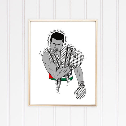 Muhammad Ali Digital Art Download