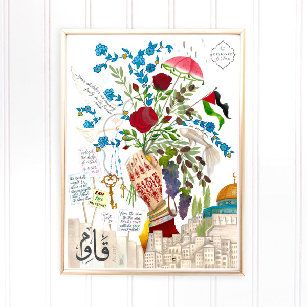 Piece de Resistance | Poster | 100% of proceeds for Gaza emergency aid