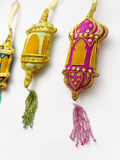 Bejewelled Lantern Heirloom Garland Ornaments