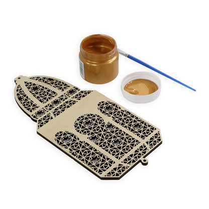 Decorative Wooden Lanterns DIY Craft Kit