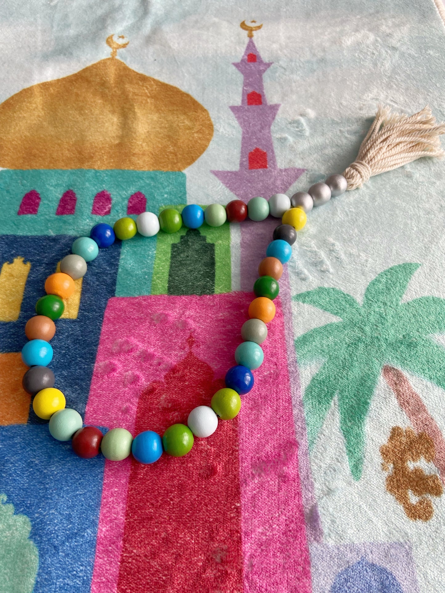 Wooden Prayer Beads Tasbeeh For Kids