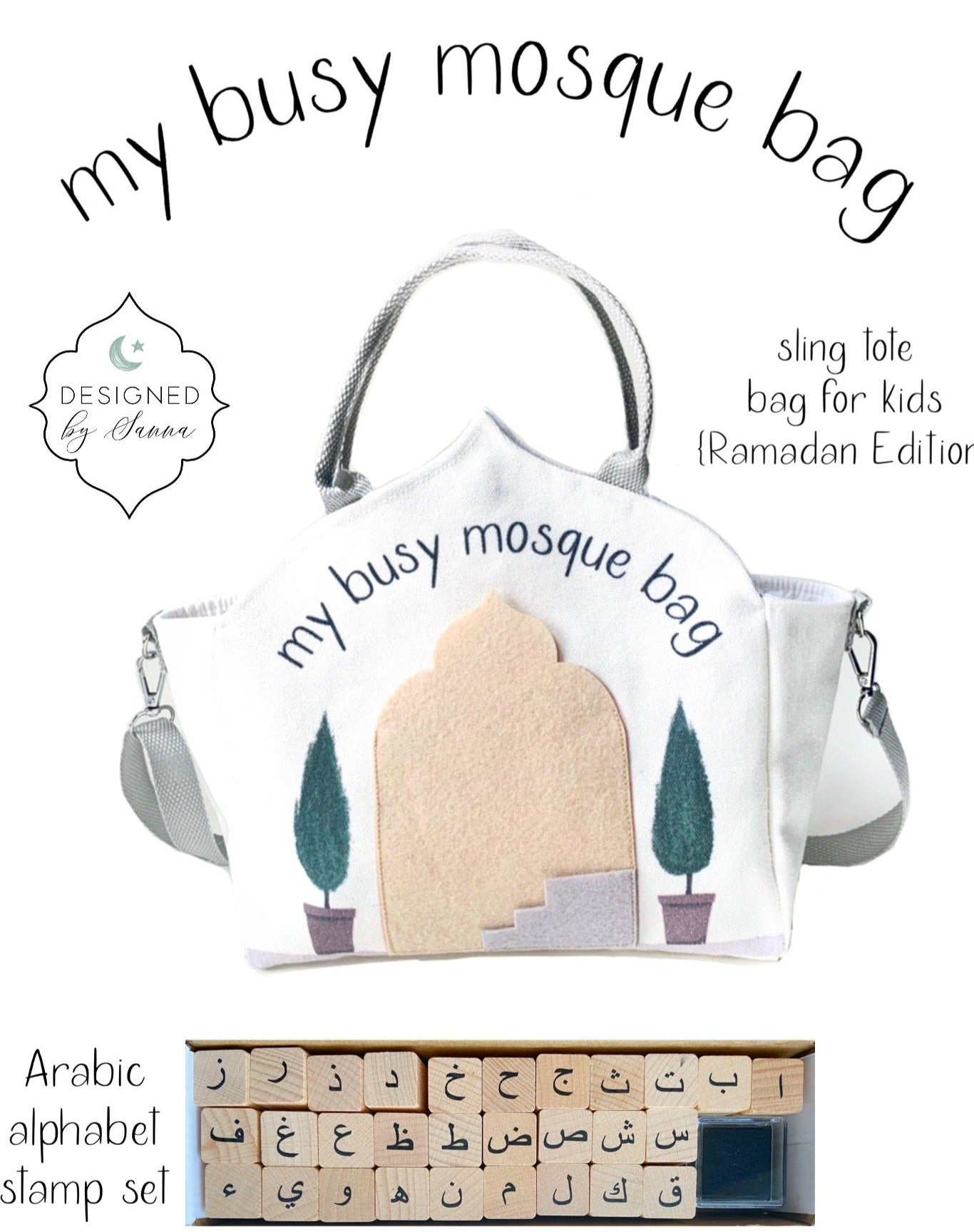 10 Piece Mosque Bag | Featured in Allure Magazine!