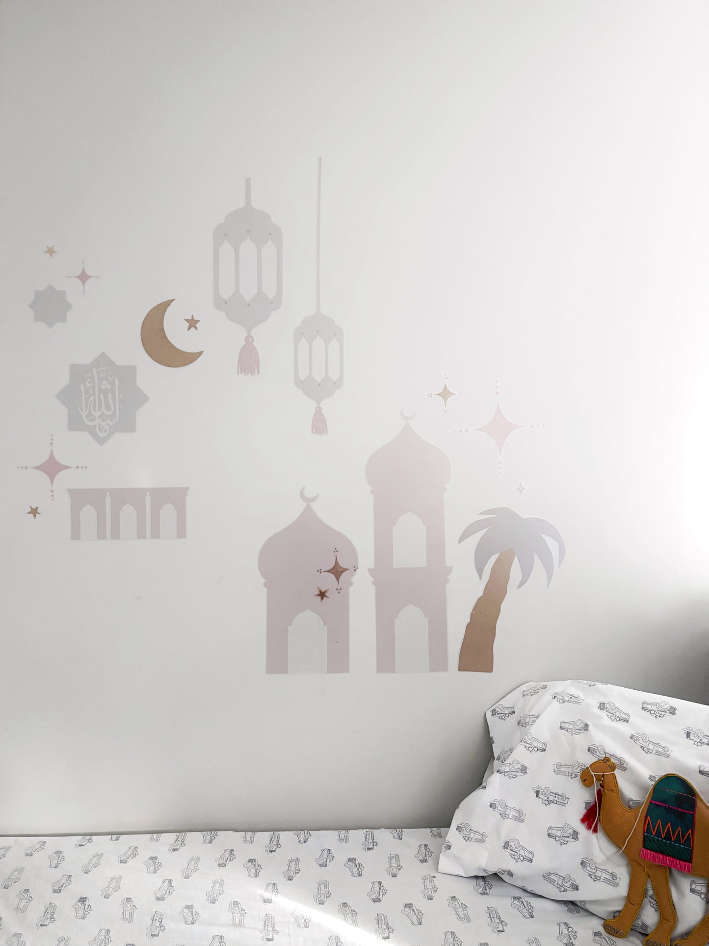 Moon Light Worship Wall Decal Stickers