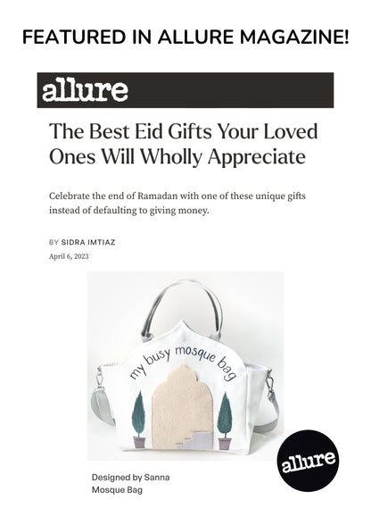 10 Piece Mosque Bag | Featured in Allure Magazine!