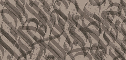 PREORDER Printed Calligraphy Modals Hijabs | Rashida