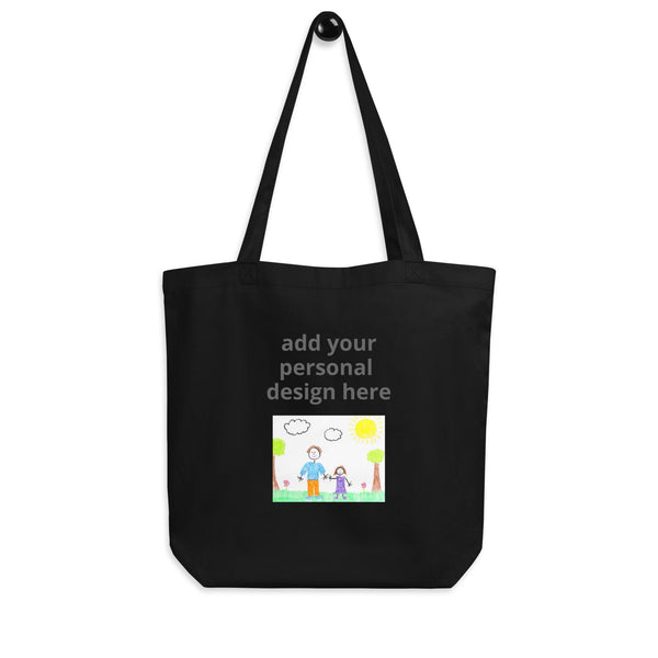 Personalized Add-your-art Tote bag cotton Hand-pressed handmade artwork social justice anti-war reusable environmentally friendly kids art