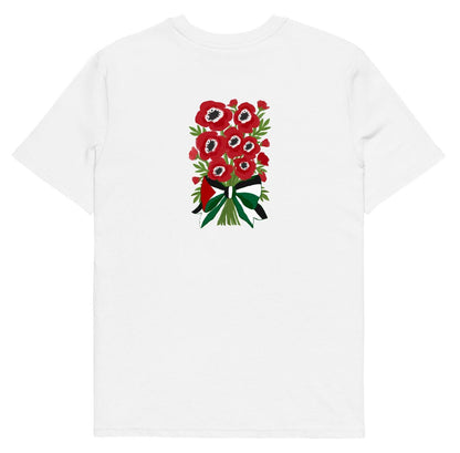 Poppies of Palestine Hand Pressed Graphic Unisex Long Sleeve