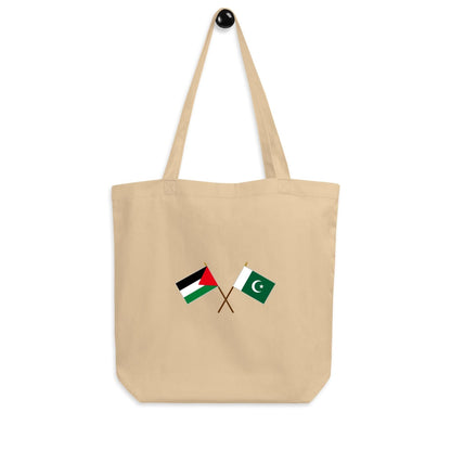 Hand-pressed canvas tote bag