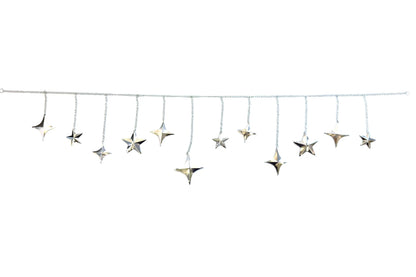 North Star & Sparkle Metal Garland