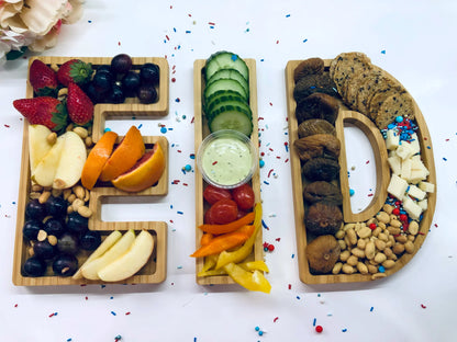 Eid Bamboo Charcuterie Board