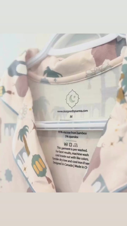 Women Pyjama Set | Moon Light Worship