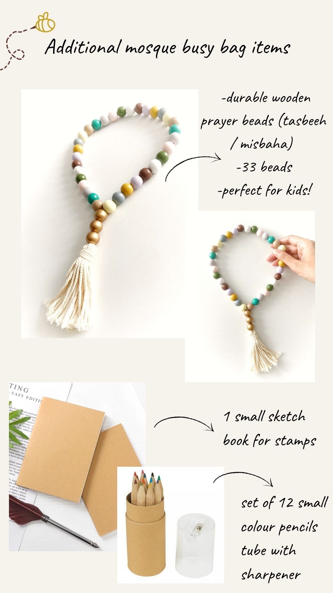 10 Piece Mosque Bag | Featured in Allure Magazine!